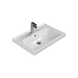 Turkuaz Cerastyle Frame Etajer Uyumlu Beyaz Lavabo 65X45 Cm 030800-U