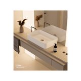 Turkuaz Cerastyle Hera 60 x 38 cm Tezgah Üstü Çanak Lavabo