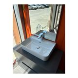 Turkuaz Cerastyle Hera 60 X 42 Cm Duvara Sıfır Tezgah Üstü Çanak Lavabo