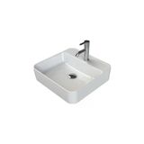 Turkuaz Cerastyle Hera Tezgah Üstü Lavabo 48X48 Cm