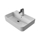 Turkuaz Cerastyle Hera Tezgah Ustu Lavabo 60*42 Cm (Duvara Sifir)