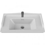 Turkuaz Cerastyle Kapadokya Etajer Uyum Damlalıklı Lavabo 80X48Cm