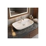 Turkuaz Cerastyle Nova 70 cm Tezgah Üstü Çanak Lavabo