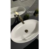 Turkuaz Cerastyle One 67 X 42 Cm Tezgah Üstü Çanak Lavabo Deliksiz