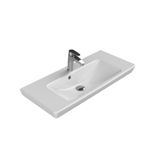 Turkuaz Cerastyle Porto Etajer Uyumlu Lavabo 85X38 Cm