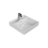 Turkuaz Cerastyle Sharp Etajer Uyumlu Beyaz Lavabo 48x48 Cm 037000-u