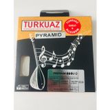Turkuaz Cg318 0.18 Mm Pyramid + Ipek Bamlı Takım Tel Kısa Sap Bağlama Teli