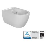 Turkuaz City Rimless Asma Klozet - Beyaz