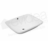 Turkuaz City Tezgah Altı 55 cm Lavabo
