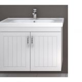 Turkuaz Frame Etajerli Lavabo 80*45 cm ve Lotus 80 Alt Modülü