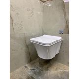 Turkuaz İbiza Rimless Kanalsız Asma Klozet + Yavaş Kapak