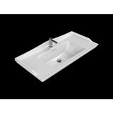 Turkuaz Kapadokya Etajerli Lavabo 100 x 48 cm