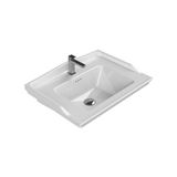 Turkuaz Kapadokya Etajerli Lavabo 65 x 48 cm