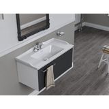 Turkuaz Kapadokya Etajerli Lavabo 80 x 48 cm