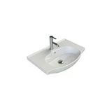 Turkuaz Lila Etajer Uyumlu Lavabo 65*45 Cm