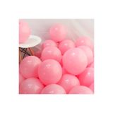 turkuaz parti 10'lu Makaron Pembe Balon