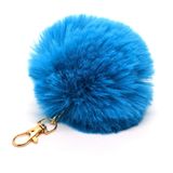 Turkuaz Renk Peluş Anahtarlık 836