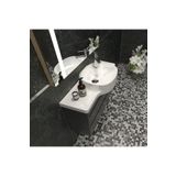 Turkuaz Seramik 100x37.5 cm Cerastyle Harmony Etajerli Lavabo