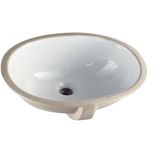Turkuaz Seramik 44x34 cm Turkuaz Cerastyle Tezgah Altı Hilton Yapıştırma Lavabo