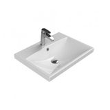 Turkuaz Seramik 60x45 cm Cerastyle Elite Etajer Uyumlu Damlalıklı Lavabo