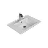 Turkuaz Seramik Arte 65x45 cm Etajerli Lavabo
