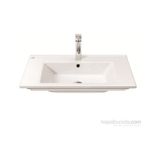 Turkuaz Seramik Arte Etajerli 75x45 cm Lavabo