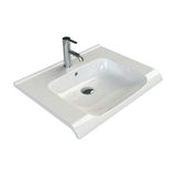 Turkuaz Seramik Cerastyle Anova 65 x 50 cm Etajerli Lavabo