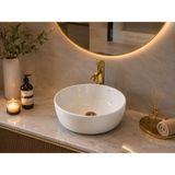 Turkuaz Seramik Cerastyle Aqua 33 cm Tezgah Ustu Canak Mini Lavabo