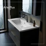 Turkuaz Seramik Cerastyle Arte Plus 65 x 45 cm Dolap Uyumlu Lavabo