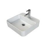 Turkuaz Seramik Cerastyle (Hera) Tezgah Üstü Çanak Lavabo 48X48 B.delikli