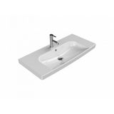 Turkuaz Seramik Cerastyle Roma Serisi 95 X 45 Cm Etajerli Lavabo