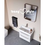 Turkuaz Seramik Cerastyle Sharp 65 x 38 cm Dolap Uyumlu Lavabo