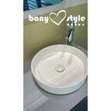 Turkuaz Seramik Cerastyle Suit 40 Cm Tezgah Üstü Çanak Lavabo