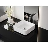 Turkuaz Seramik Cerastyle Suit Square 40 cm Tezgah Üstü Çanak Lavabo