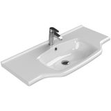 Turkuaz Seramik Cerastyle Yeni Klasik 100 Cm Etajerli Lavabo Şık Tasarım ve Kullanım Kolaylığı