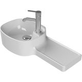 Turkuaz Seramik Harmony 65x32 cm Etajerli Lavabo - Beyaz