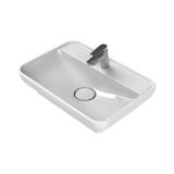 Turkuaz Seramik Lal 60x42 cm Tezgah Üstü Lavabo