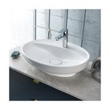 Turkuaz Seramik Lal C 60 cm Tezgah Üstü Lavabo