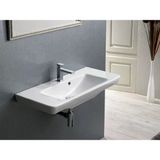 Turkuaz Seramik Porto 65x38 cm Etajerli Lavabo