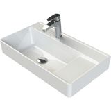 Turkuaz Seramik Sharp 65X38 cm Etajerli Lavabo