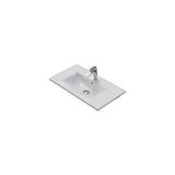 Turkuaz Seramik Turkuaz Cerastyle Arte Plus Etajer Uyumlu Lavabo 80*45 cm - Beyaz