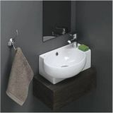 Turkuaz Seramik Turkuaz Cerastyle Banyo,karavan Mini Küçük Köşe Lavabo 28*45 cm St Trk