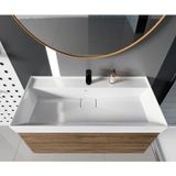 Turkuaz Seramik Turkuaz Cerastyle Sharp Damlalıklı 100x48 cm Etajer Uyumlu Lavabo