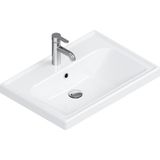Turkuaz Seramik Turkuaz Frame Lavabo 65x45 cm Beyaz | VB015J32U00 - Etajerli Lavabo