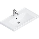Turkuaz Seramik Turkuaz Frame Lavabo 80X45 Cm. Beyaz - Etajerli Lavabo