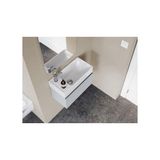 Turkuaz Seramik Turkuaz Sharp Etajer Uyumlu Lavabo 50*25 cm (Soldan Batarya Delikli)