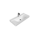 Turkuaz Seramik Turkuaz Yeni Mona Etajer Uyumlu Lavabo 100*45 cm