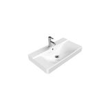 Turkuaz Seramik Turkuaz Yeni Mona Etajer Uyumlu Lavabo 80*45 cm