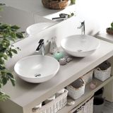 Turkuaz Seramik Zero Daire Çanak Lavabo 46CM Hariç