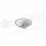 Turkuaz Tezgah Altı 35 cm Lavabo